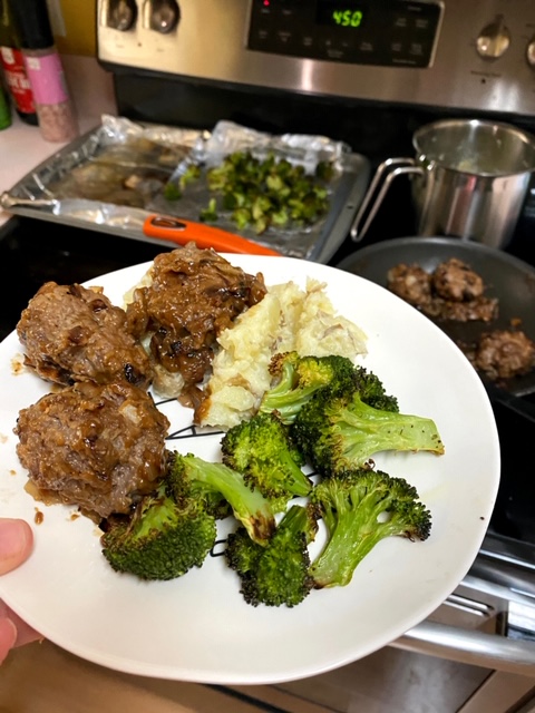 EveryPlate meatballs