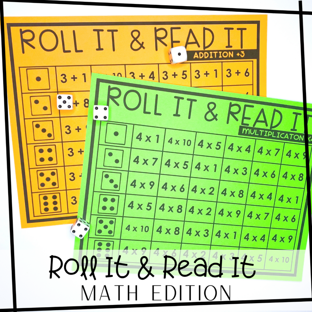 Phonics Games: Roll It & Read It - Teach. Run. Create.