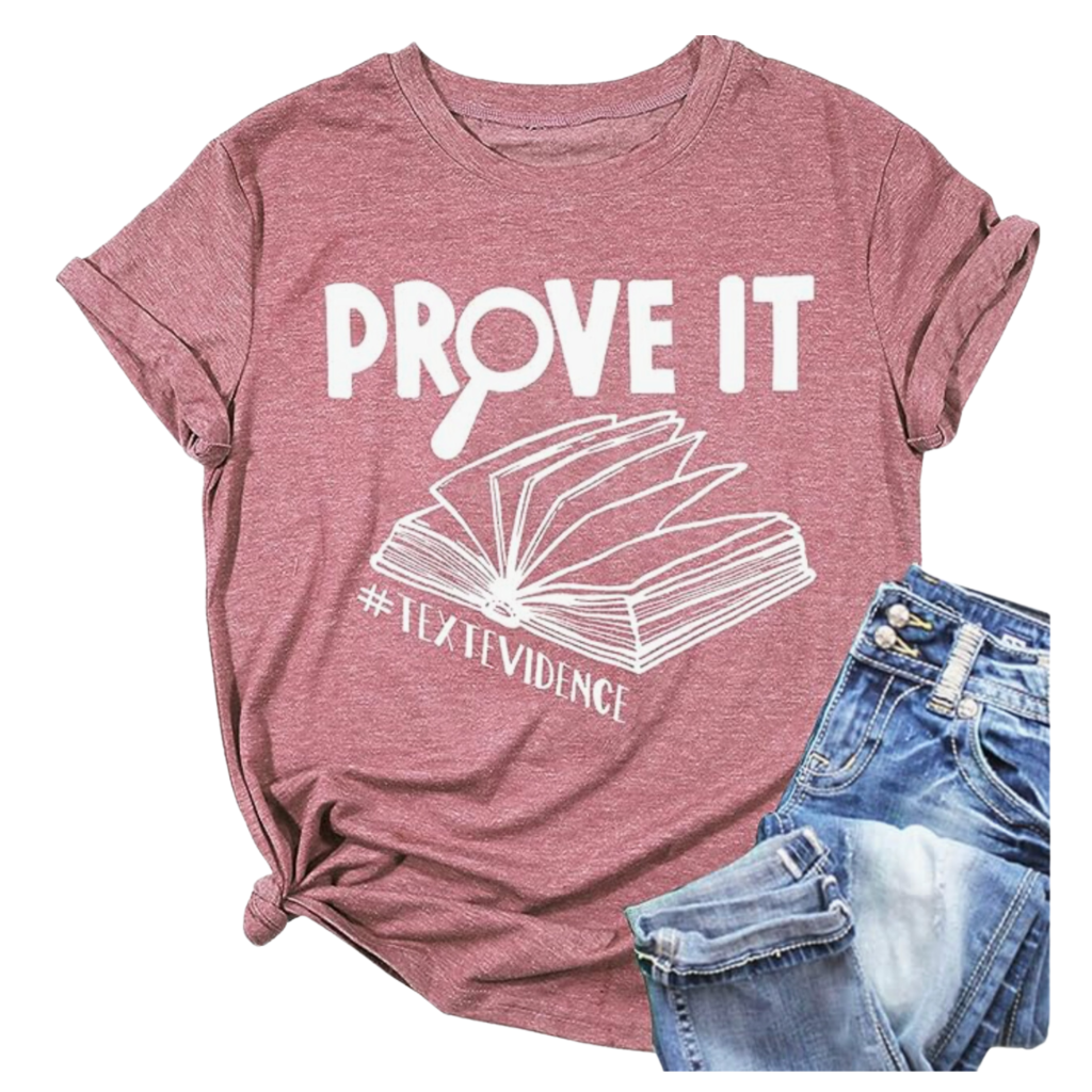 reading teacher tee