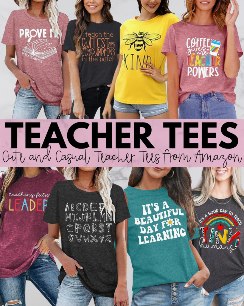 amazon teacher tees